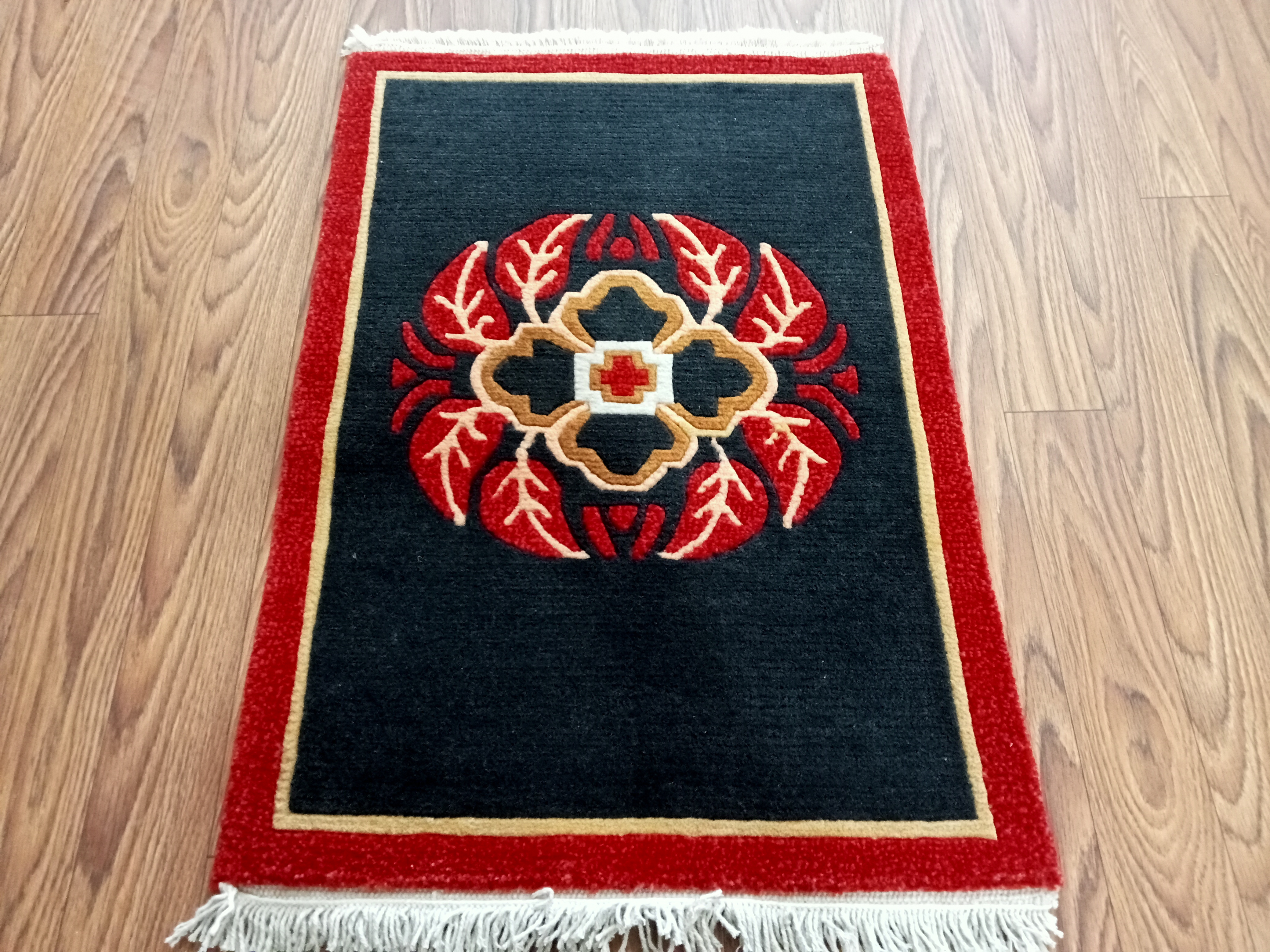 Handmade Nepali Carpet-Doormat-Chakati-46 Cm x 65 Cm NepSouk
